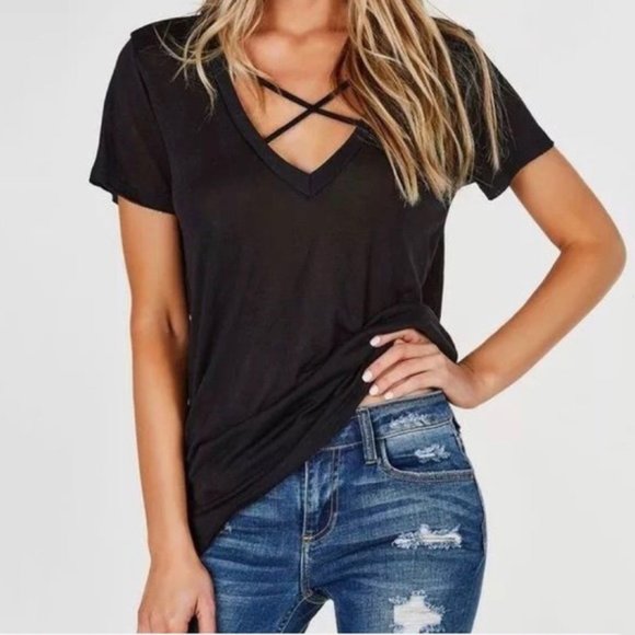 Tops - Cross Front Top